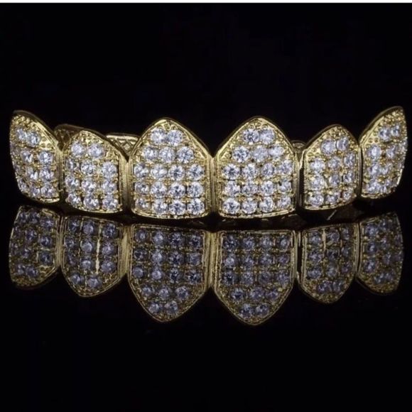 Top Iced Out Gold Grillz Brand New Diamond Grill
